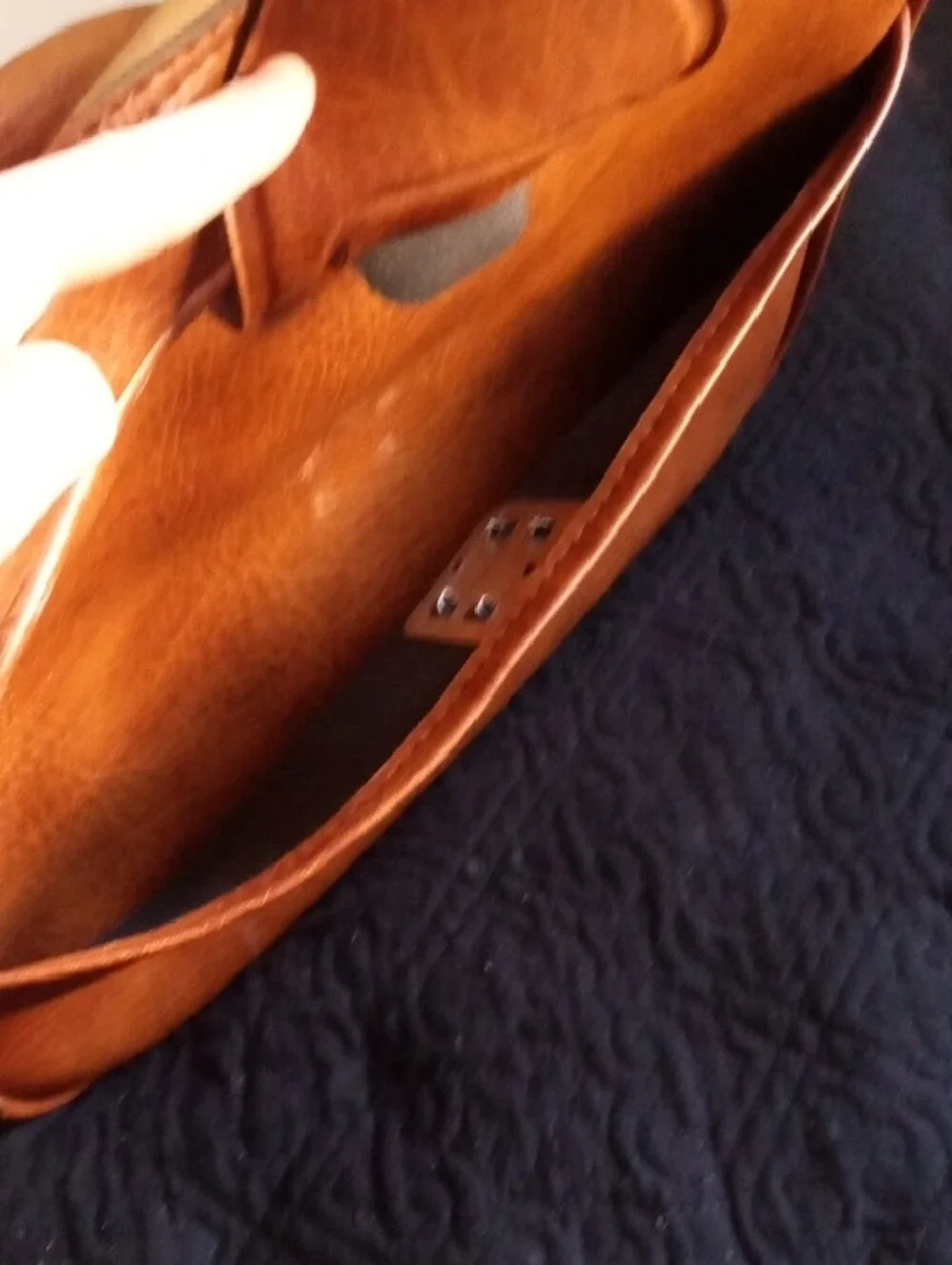 70s Classic Brown Vinyl Carry On Travel Shoulder Laptop Bag